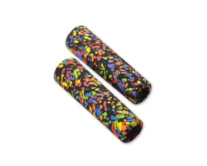 2 Pcs Colorful Foam Cycling Bike Handlebar Grips - Colored Yellow