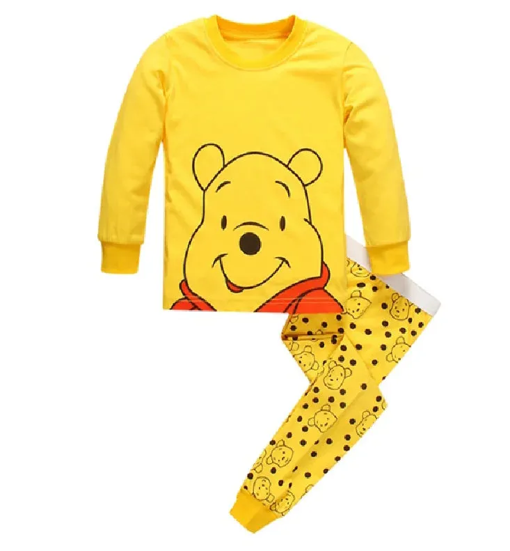 2022 Kids Pajamas Set Children Sleepwear Cartoon Mickey Minnie Mouse Pyjamas Pijamas Baby Boys Girl Cotton Nightwear Clothes Set