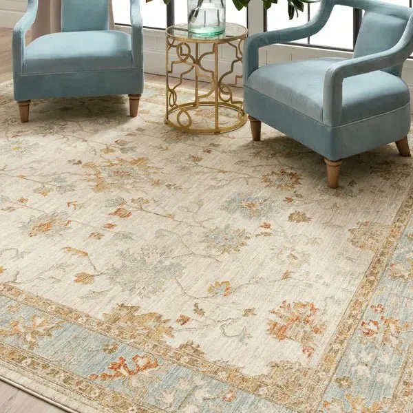 Adalia RG847 741 Iznik Cream Rug