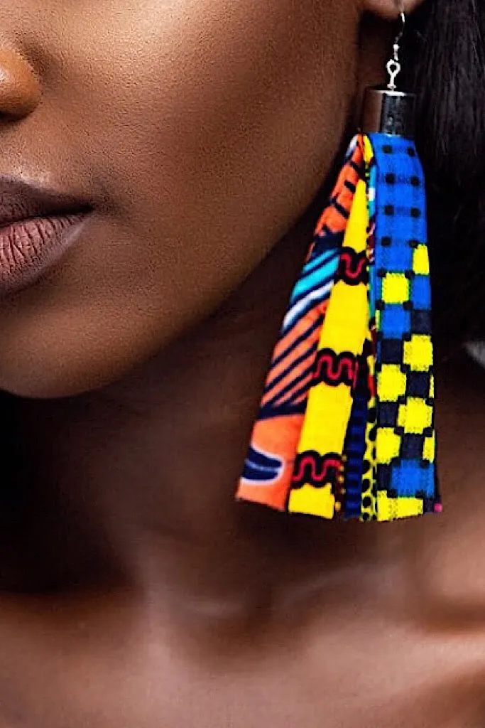 Amina Fringe Earrings