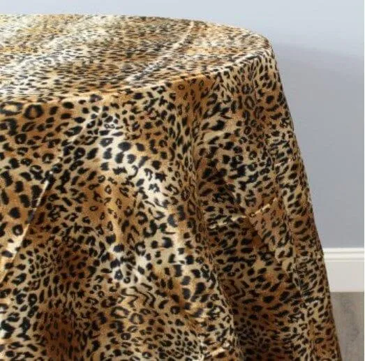 Animal Cheetah Satin Print Fabric | Soft Cheetah Charmeuse Satin | 60" Wide |