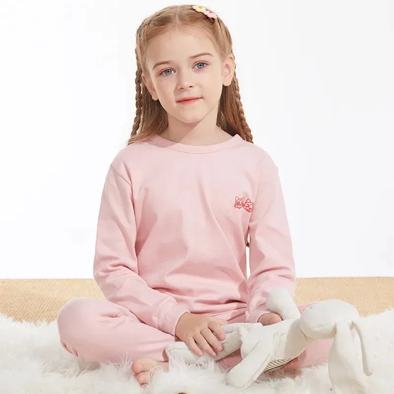 Boys Girls Pajamas Autumn Winter Long Sleeve Children's Clothing Sleepwear Cotton Pyjamas Sets for Kids 2 4 6 8 10 12 Years