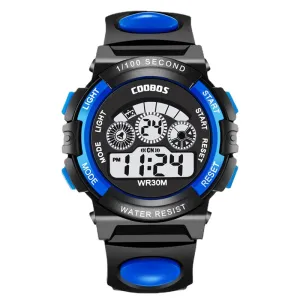 Children's Watch Multi-Functional Colorful Waterproof Student Electronic Watch