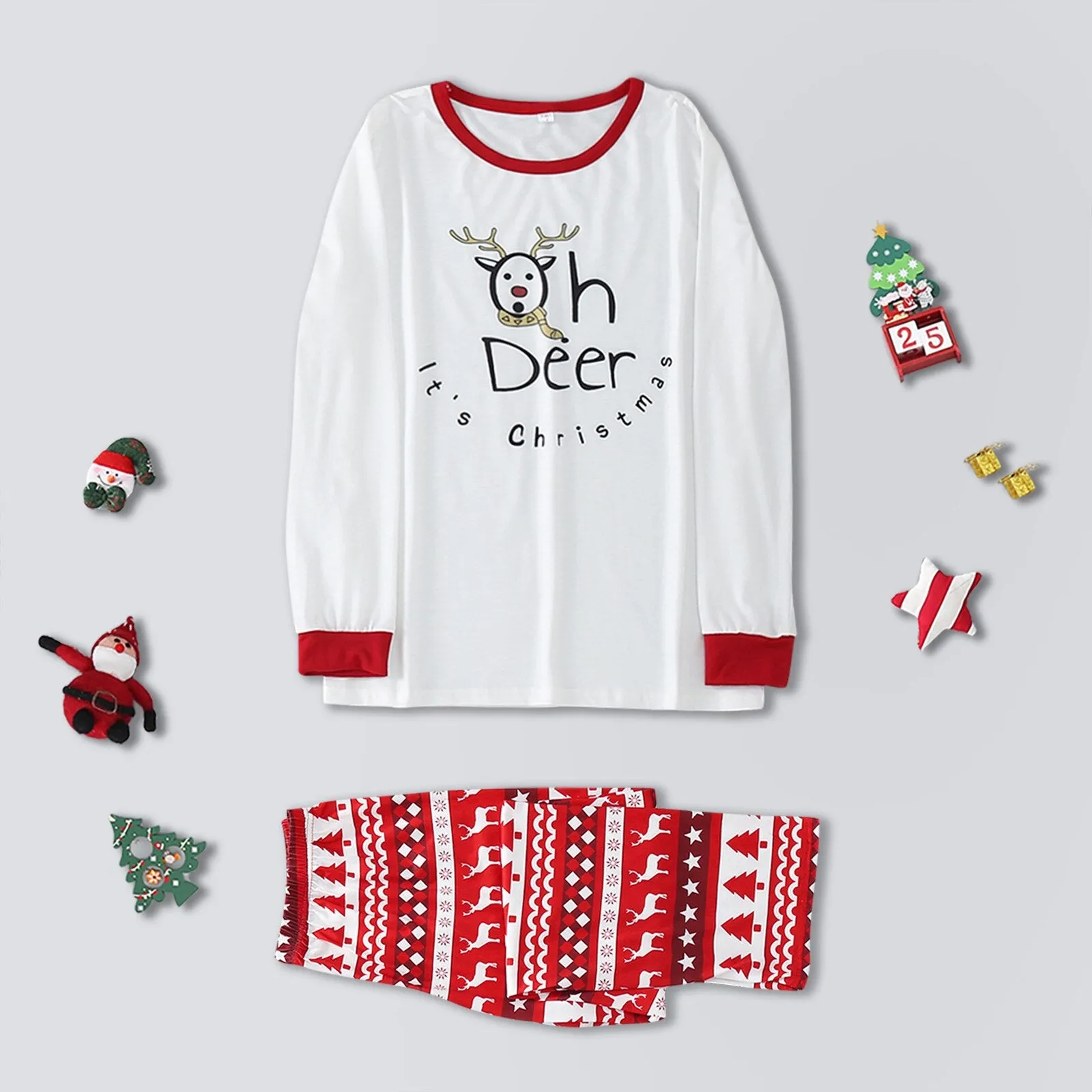 Christmas Pajamas Matching Family Pyjamas Xmas Pajamas Letter Plaid Print   Set Dad Mother Kids Tops And Pants Navidad Sleepwear