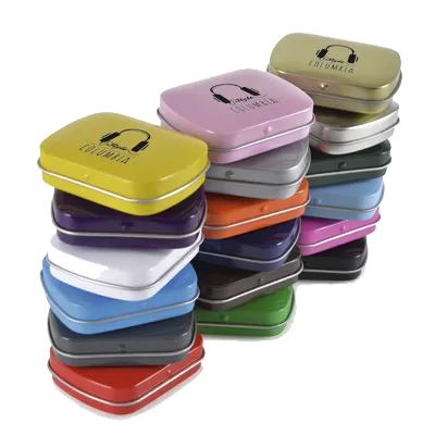 Coloured Mint Tins