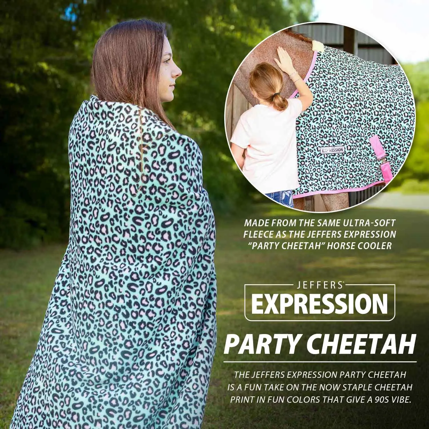 Expression Oversized Fleece Throw Blanket, 60" x 84"