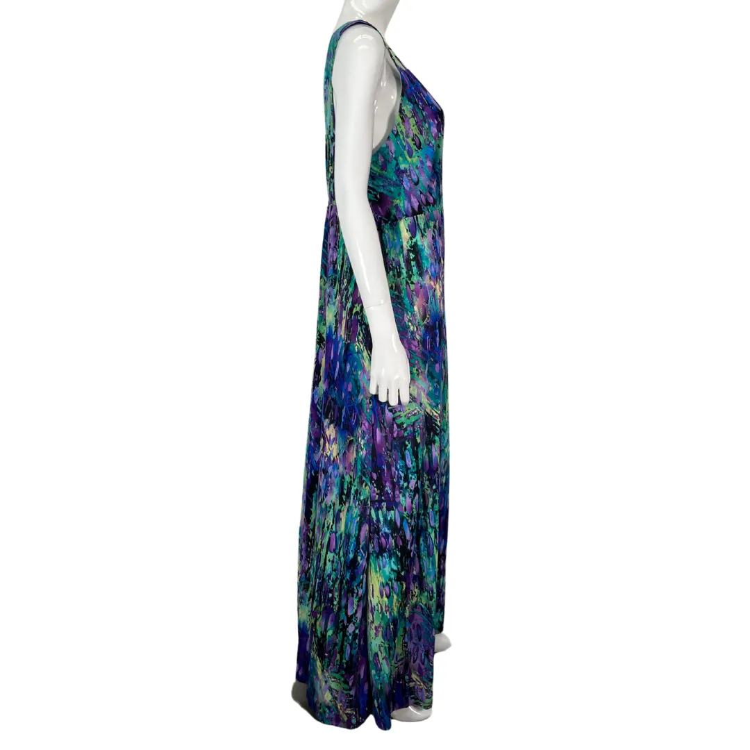 Iolani Vibrant Colorful Abstract Dress