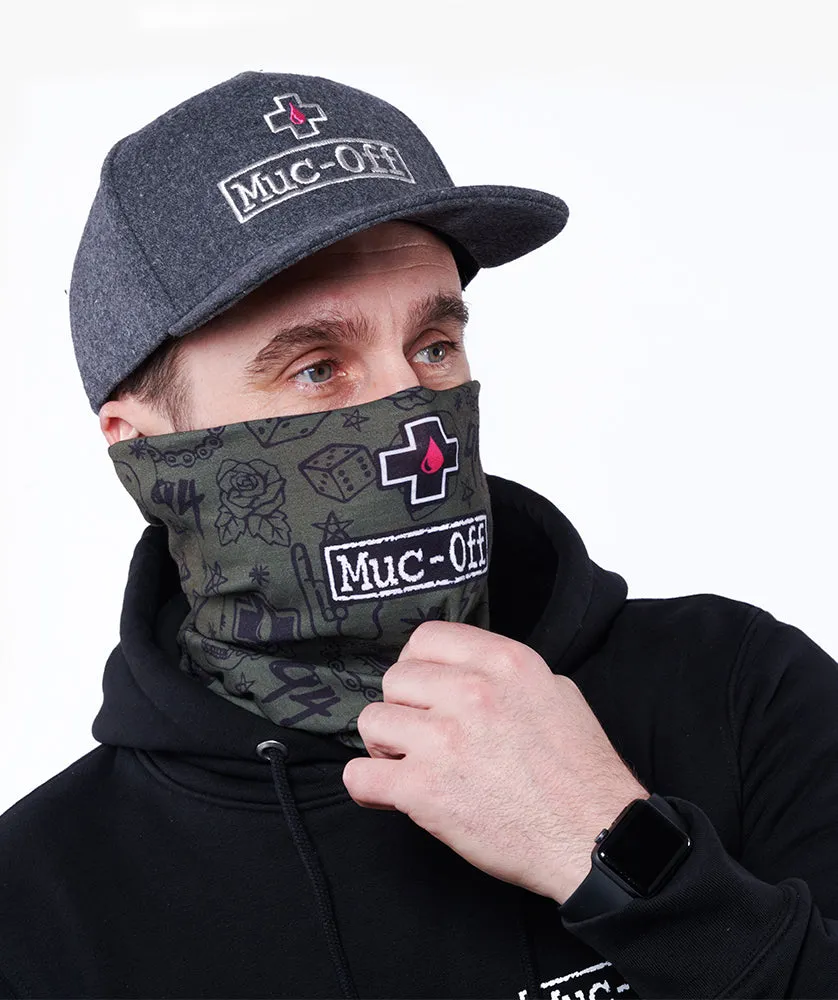 Lightweight Neck Gaiter - Green Punk