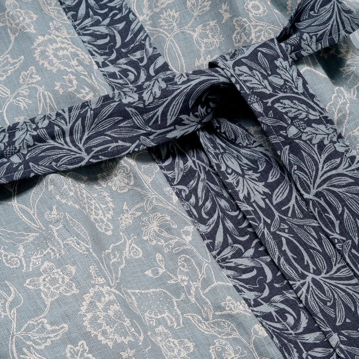 River Wandle Middlemore Linen Robe