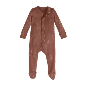 rocco · skylar organic cotton footed pajamas