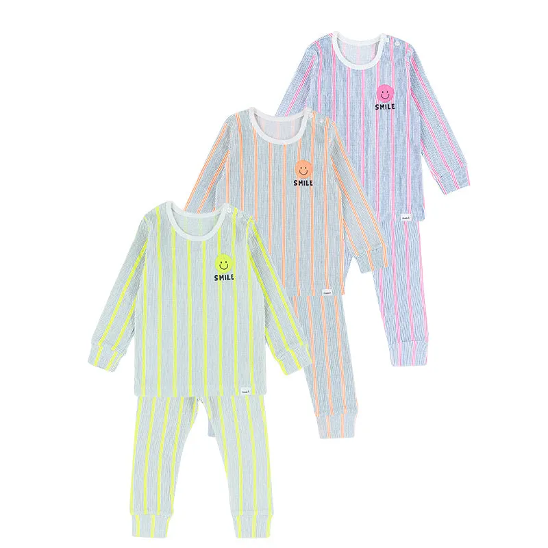 Shirring Fabric Underclothes For Kids-Neon