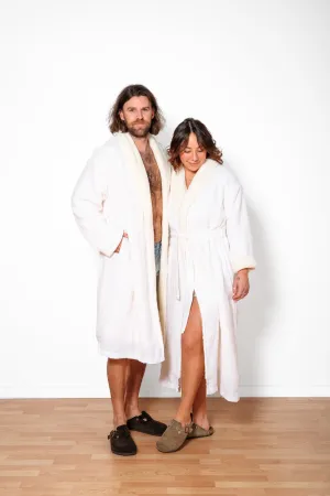 THE BOREAL | Unisex Fleece-lined Robe