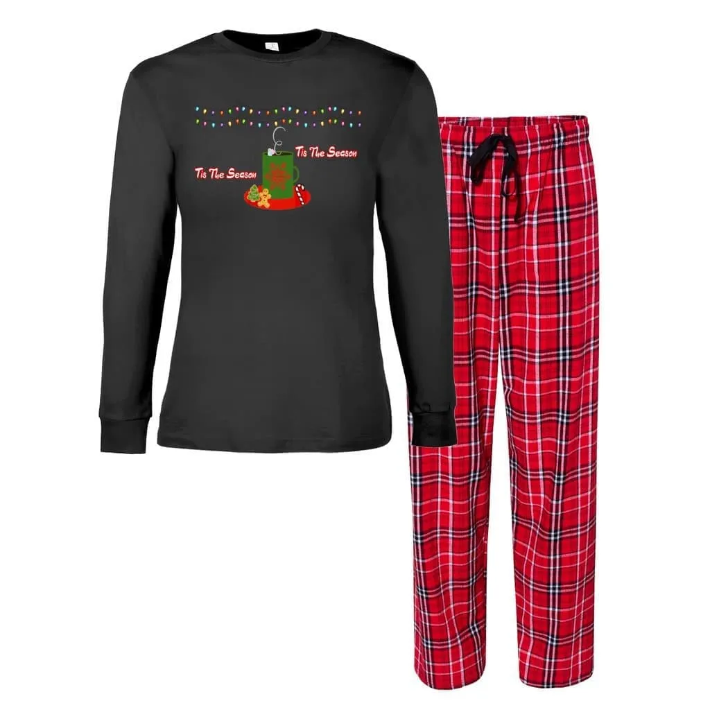 Tis The Season Women's Matching Christmas Pajama Sets