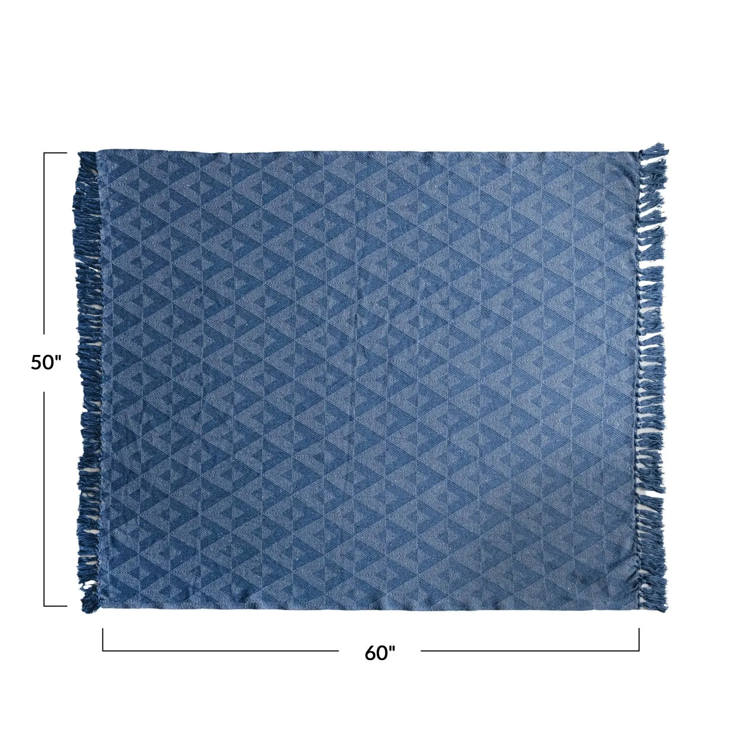 Triangle Pattern Throw Blanket