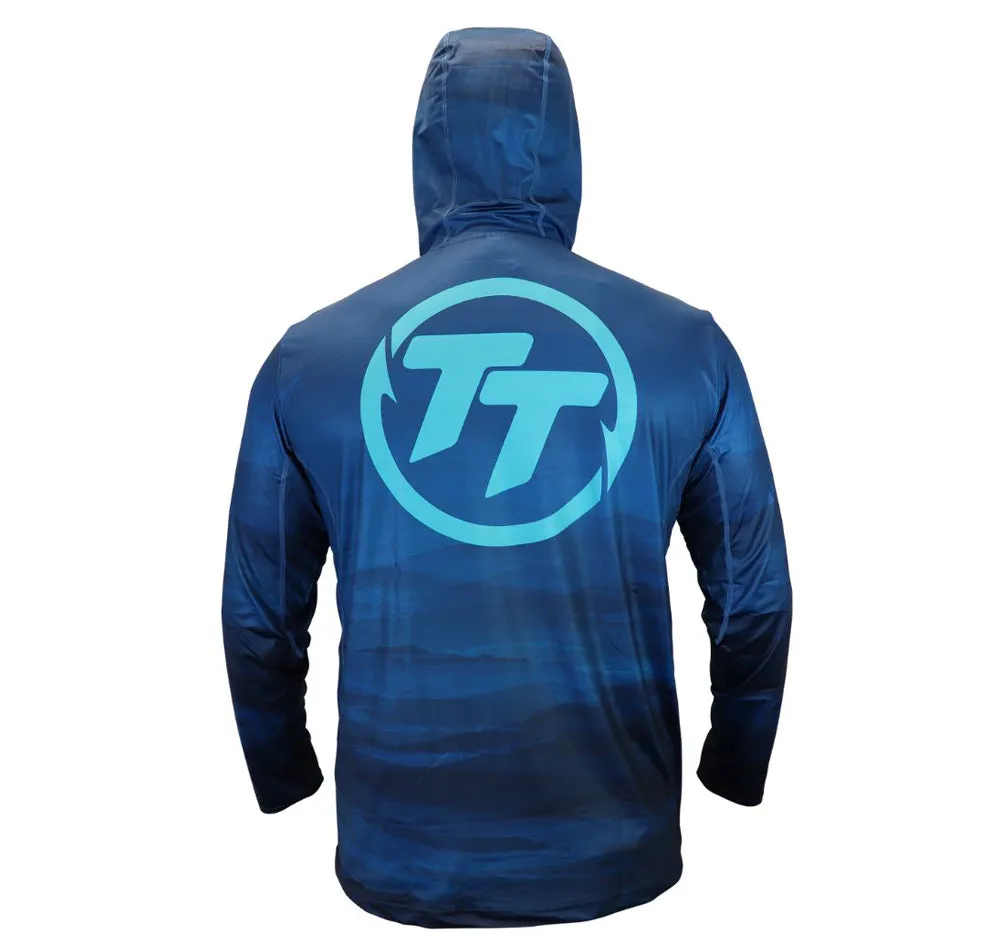 TT Hooded Tournament Shirt Blue